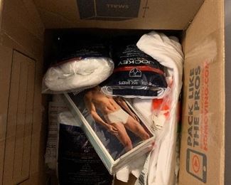 Men's underclothes, new in package