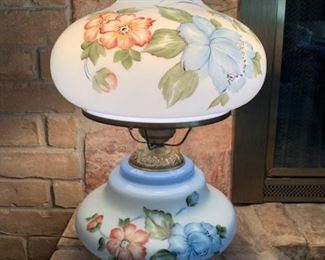 Vintage Handpainted Table Lamp