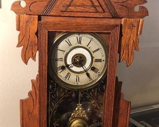 Antique “Alderman” 8 day clock by New Haven Clock Co. 