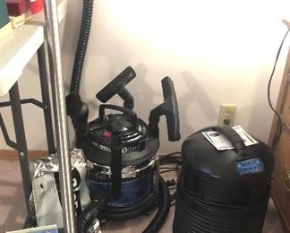 FilterQueen “Majestic” canister vacuum - (cost $2800 new in 2010) with manual & plenty of filters. Also FilterQueen “Defender” air purifier (also 2010)