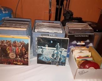 Great collection of Rock and Roll, 60s and on Records