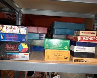 Vintage Rubiks cube games