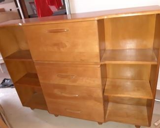 MCM secretary bookshelf