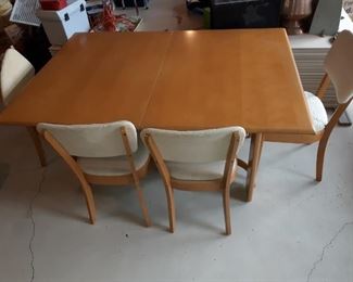 MCM table and 4 chairs