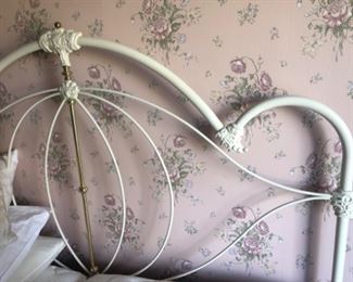 Iron headboard 