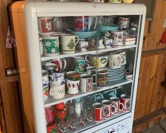 Beautiful metal and glass cabinet