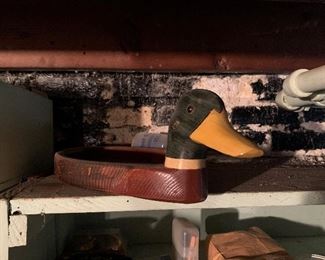 Wooden duck