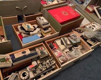 Tons of costume jewelry