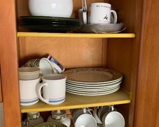 Plates and china
