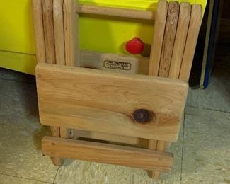 Unique folding stool