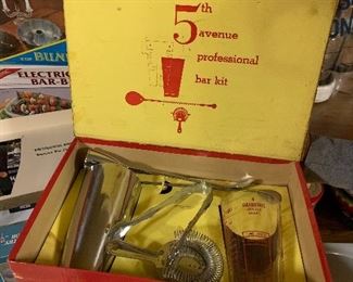Vintage bar set