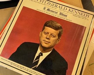 John F Kennedy memorial album