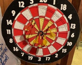 2 side dart board