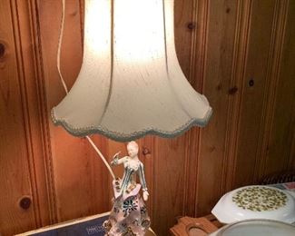 Beautiful figural lamp