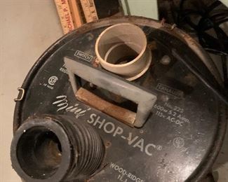 Old mini shop vac