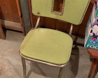 Unique green chair