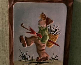 Ceramic wall plaque