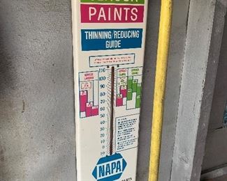Metal Napa thermometer