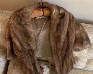 Mink shawl