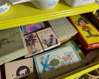 Vintage stationary