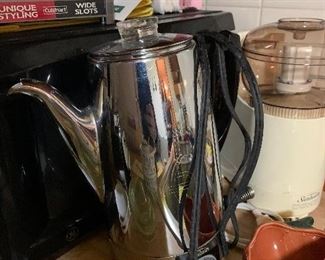Old sunbeam chrome percolator
