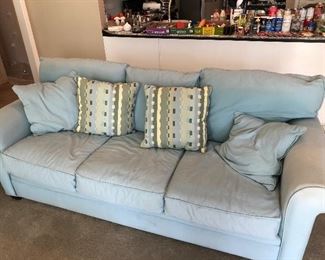 clean, pet / smoke / stain free sofa / couch. 