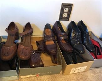 Over 40 pairs of NICE women’s shoes. Size 8