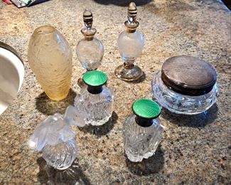 Waterford, Lalique, Baccarat 