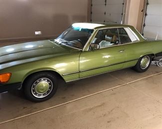 1977 Mercedes 450 SLC 
(Runs great, original paint)
- offered for sale via sealed bid  
