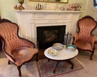 Beautiful Victorian Chairs