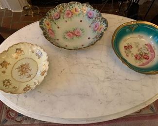 Lively Antique Painted China