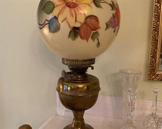 Antique Oil Lamp