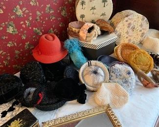 Vintage Hats and Boxes