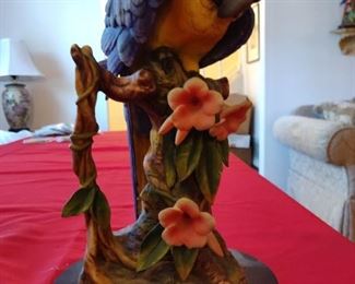 Gold and Blue Macaw # 7008 by Andrea