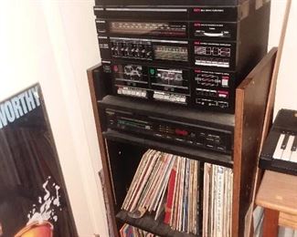 electronics and records