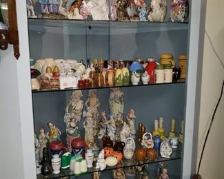 Have a great collection of VTG / Antique porcelain pieces and occupied japan pieces also.  Plus, a large collection of salt and pepper shakers 