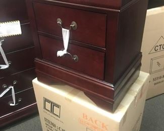 Cherry color New set of 2 night stands