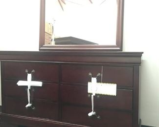 New Dresser/mirror cherry color 
