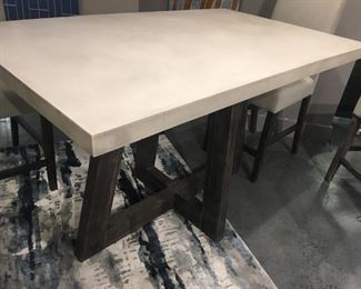 New Bar Height table chairs 