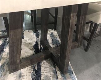 New Bar Height table chairs 