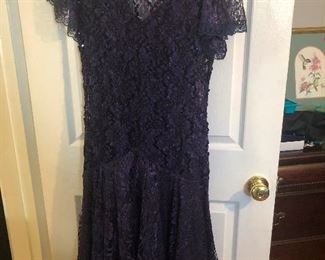 Purple lace dress Prince would have loved