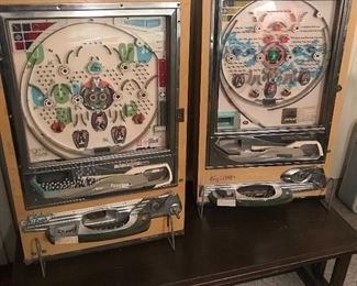 The 2 smaller Pachinco Machines