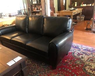 Few Month Old Pleather Couch Set