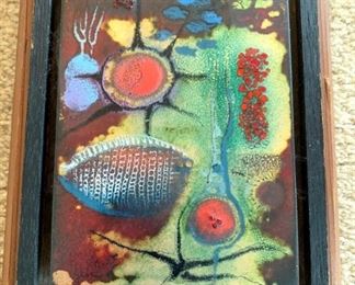 Alma Goetch Enamel on Copper