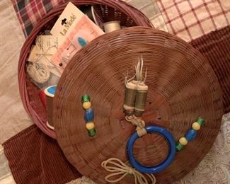 VIntage Sewing Basket