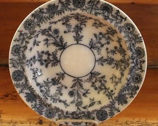 19th C Copeland Transferware Soup Bowl 