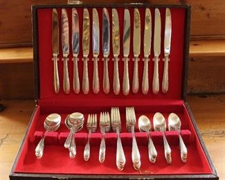 71 Pc. Gorham Silverplate Flatware