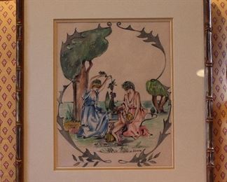 Signed "Ludwig" Watercolor