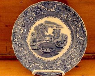 19th C EB & Jel "Rhine" 7" Plate