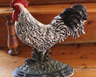 Rooster Doorstop